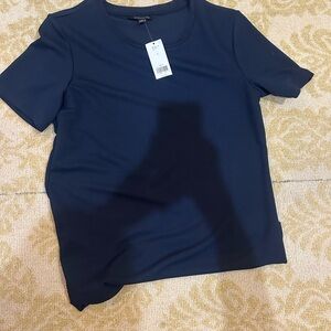 Banana Republic Dark Blue Short Sleeve Top